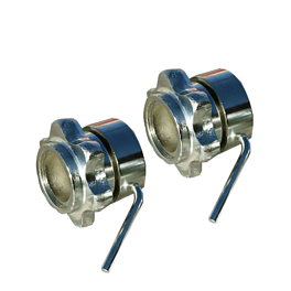 Замки для грифа D50 мм со стопором (2 шт) PROFI-FIT 2,5 кг